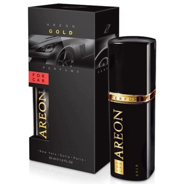 Areon Gold 50 мл Автомобильные духи + 1 ароматическая подвеска