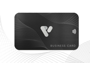 VIM Card NFC-визитка №1 с собственным ПО (Черный)