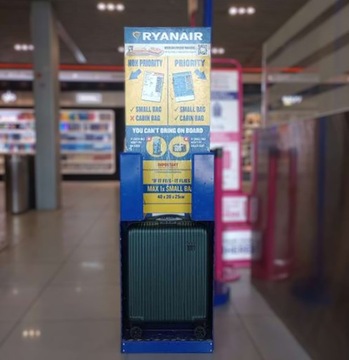 Suitcase 55x40x20 Ryanair Cabinfly Bellanca Coverge Sag на ABS Wheels