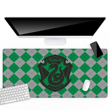 Markowa podkładka Harry Potter pod myszkę Slytherin 80x40 cm