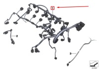 фото thumb №6, Mini cabrio s r57 клапан wtryskowy/wiązka зажигания 12517567114оригинальная