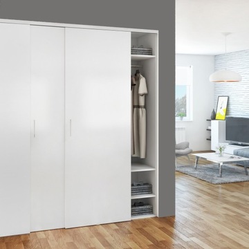 System przesuwny do szaf 3-drzwiowych szer. 3 m