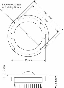 Твитер STX T.9.100.8.MS 8 Ом