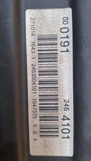 фото thumb №5, Балка вісь підвішування зад kpl a2463504101 mercedes w176 w246