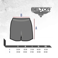 КОМПРЕССИОННЫЕ ТРЕНИРОВОЧНЫЕ ШОРТЫ BELTOR TRAPPED WING ЧЕРНО-СИНИЕ XXL