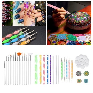 33x Mandala Dot Art Dot Painting Tool Pen Wzornik