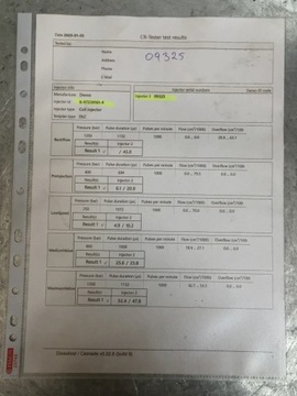 фото thumb №8, Opel signum 3.0 cdti інжектор пального 8-97239161 тест друк