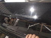 фото thumb №9, Fiat 500 lift - бампер передній чорний cinema 601