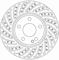 фото thumb №15, Trw тормозные диски+ тормозные колодки p+t mercedes cla c117 a w176 b w246 295+276mm