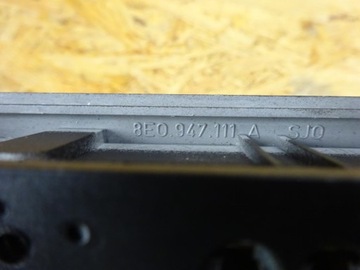 фото thumb №14, Audi a3 8p a4 b7 лампа стеля зад задня ambiente чорна s-line