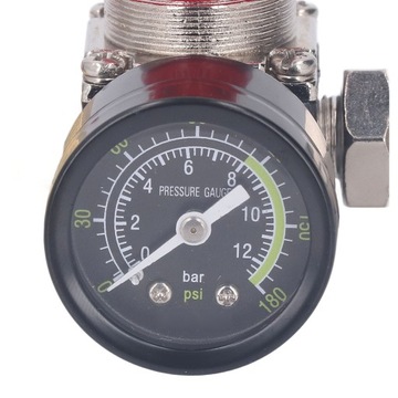 фото thumb №15, Набір регулятор компресора повітря з манометр клапан 4-дорожній 0–180