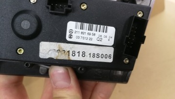 фото thumb №10, Mercedes w211 рамка dekor выборщик 2116802336