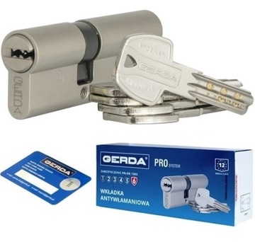 wkładka Gerda Pro System X 50/50 nikiel