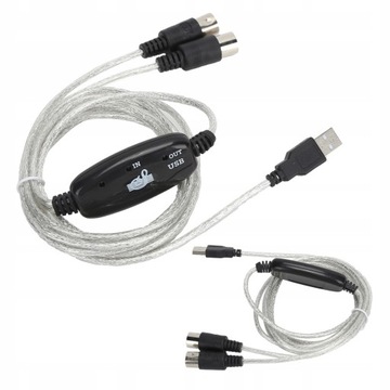 MIDI-кабель Конвертер адаптера MIDI-кабеля в USB