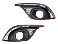 фото thumb №1, Решётки хром решётка молдинг левая правая бампера комплект renault scenic iv