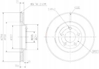 Купити Гальмівні диски ham. 2szt chrysler p. cruise maxgear, фото thumb