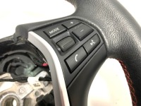 фото thumb №10, Кермо багатофункціональний шкіряний шкіра червона nić bmw f20 f21