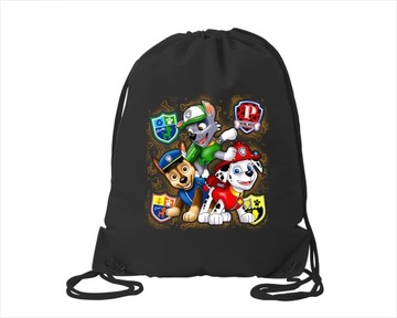 ШКОЛЬНАЯ СУМКА ДЛЯ физкультуры СПОРТИВНАЯ ОБУВЬ PAW PATROL MIGHTY BEEN - БЕСПЛАТНОЕ НАЗВАНИЕ