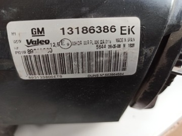 фото thumb №9, Лампа права opel corsa d iv 13186386 ek