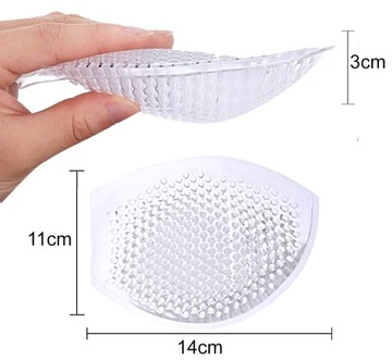 СИЛИКОНОВЫЕ ВСТАВКИ PUSH UP ДЛЯ БЮСТГАЛТЕРА, ДЫШАЩИЕ Ws1s1