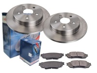 фото thumb №1, Тормозные диски тормозные колодки bosch задняя toyota camry vii c-hr i