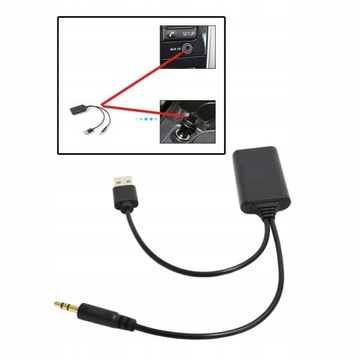 Автомобильный Bluetooth-адаптер AUX USB