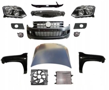 фото thumb №14, Vw amarok n817 2010-2018 комплектный перед бампер