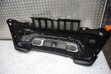 фото thumb №12, Бампер перед jeep grand cherokee wk2 16-21 рестайлинг pxj diamond чёрный overland