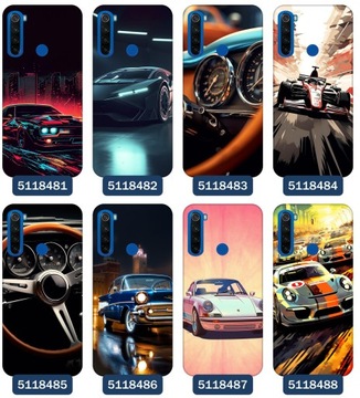 Кейс для Xiaomi Redmi Note 8t Car Designs Racing Motor