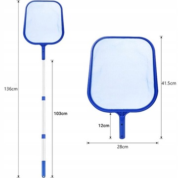 Сетка для чистки бассейна Satis 28 x 136 см
