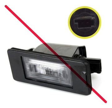 фото thumb №16, Лампочки led подсветка номерного знака регистрационный opel adam astra g h j k