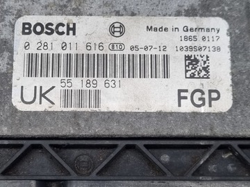 фото thumb №5, Vectra c signum 1.9 cdti компьютер блок управления двигателя 55189631