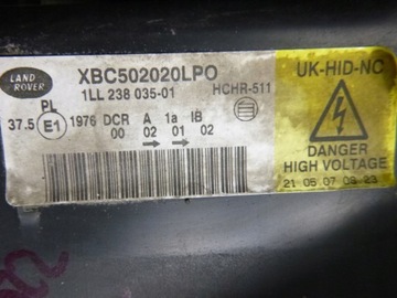 фото thumb №16, Range rover vogue iii 3 l322 лампа лівий перед 9pin