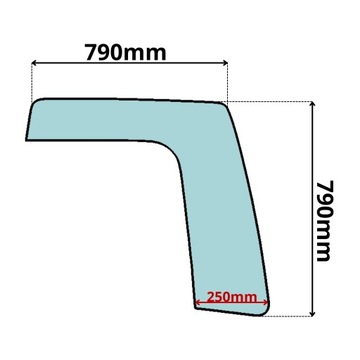 фото thumb №1, Скло бокова daf cf 65 75 85 права bok 0184