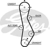 фото thumb №1, 5579xs gates ремень распределительного вала
