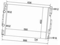 фото thumb №2, Радиатор renault grand scenic ii 1.5-2.0