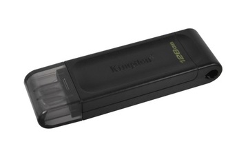 KINGSTON FLASH 128 ГБ USB-C 3.2 Gen1 DataTraveler70