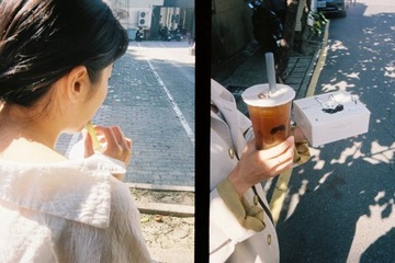 Аналоговая камера KODAK Ektar H35 Бежевого и серого цвета