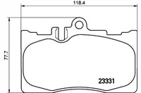 фото thumb №2, Тормозные колодки тормозные lexus перед ls 430 00-06 textar