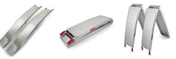 NAJAZDY SKŁADANE DO 680KG ALUMINIOWE ZESTAW 2 SZT