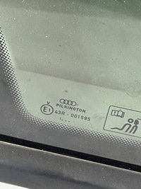 фото thumb №5, Стекло боковая задняя audi a4 s4 b8 8k 43r-001595