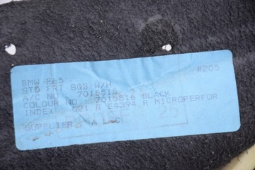 фото thumb №9, Bmw e65 обивка кожа обшивка спинка сиденья перед подогрев u6sw