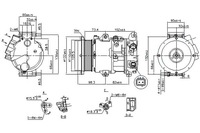 фото thumb №1, Nissens компрессор кондиционера toyota camry rav 4