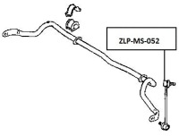 фото thumb №3, Соединитель стабилизатора перед grandis 03- правый