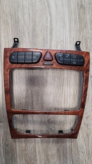 фото thumb №1, Mercedes w203 рамка радіо середня консолі кнопки