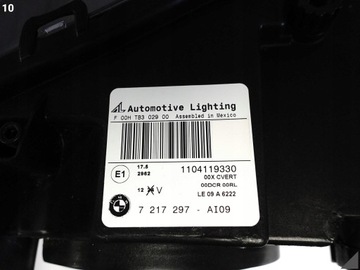 фото thumb №11, Bmw x3 f25 10-14 vfl лампа ксенон + led управляемая динамический левая перед комплектная