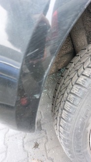 Renault clio iii 05- бампер задній задній hb nv676 Недорого, фото thumb