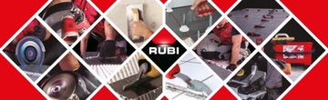 RUBI Стальной зубчатый шпатель 28см, зуб 12х12мм 75923