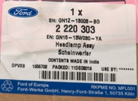 фото thumb №6, Фара лівий ecosport 2017- czarna рамка