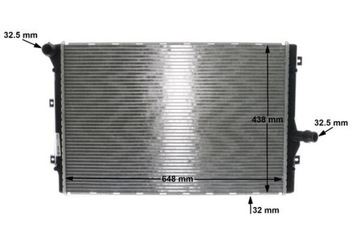 фото thumb №8, Радіаторів, система охолодження двигуна mahle cr 1539 001s